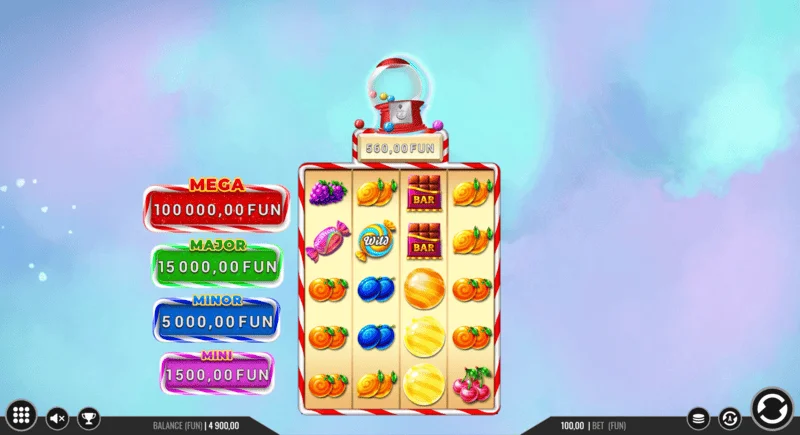 Sweet Candy Cash Stash - boinn airgid i Hold and Win-babhta